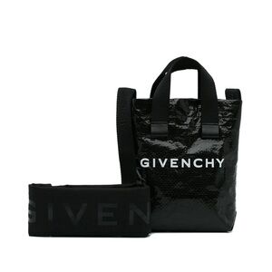 New Authentic GIVENCHY Black Mini Leather Tote Bag